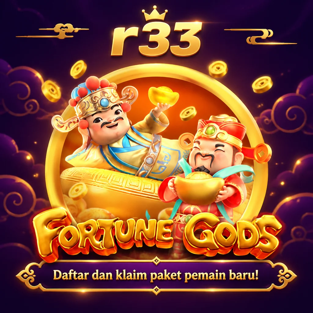 r33 · Fortune Gods · Tampilan permainan