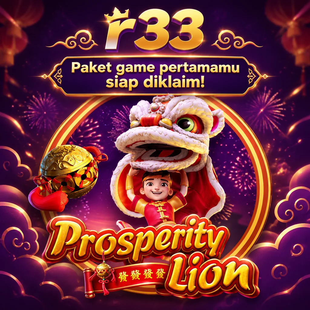 r33 · Prosperity Lion · Tampilan permainan